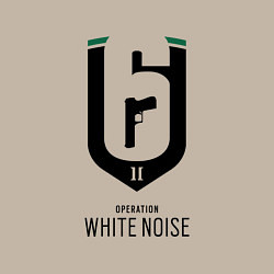 Свитшот хлопковый мужской Operation White Noise, цвет: миндальный — фото 2