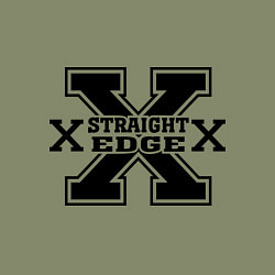 Свитшот хлопковый мужской SXe: Streght edge, цвет: авокадо — фото 2