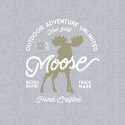 Свитшот хлопковый мужской Mosse: Trade Mark, цвет: меланж — фото 2