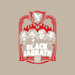 Свитшот хлопковый мужской Black Sabbath Collective, цвет: миндальный — фото 2