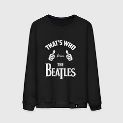 Мужской свитшот That's Who Loves The Beatles