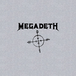 Свитшот хлопковый мужской Megadeth Compass, цвет: меланж — фото 2