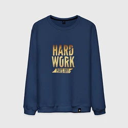 Мужской свитшот Hard Work: Gold