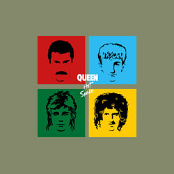 Свитшот хлопковый мужской Queen Hot Space, цвет: авокадо — фото 2