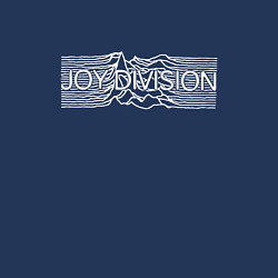 Свитшот хлопковый мужской Joy Division, цвет: тёмно-синий — фото 2