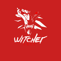 Свитшот хлопковый мужской WITCHER 2077, цвет: красный — фото 2