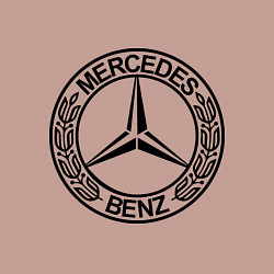 Свитшот хлопковый мужской Mercedes-Benz, цвет: пыльно-розовый — фото 2