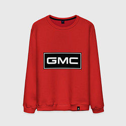 Свитшот хлопковый мужской GMC logo, цвет: красный