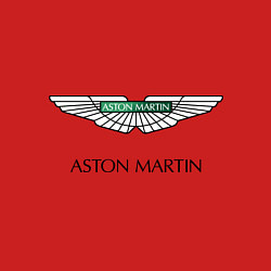 Свитшот хлопковый мужской Aston Martin logo, цвет: красный — фото 2