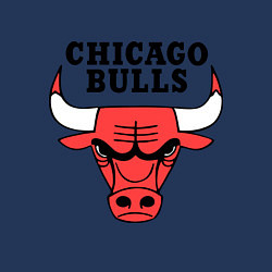 Свитшот хлопковый мужской Chicago Bulls, цвет: тёмно-синий — фото 2