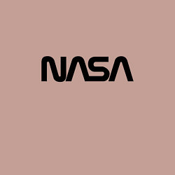Свитшот хлопковый мужской NASA, цвет: пыльно-розовый — фото 2