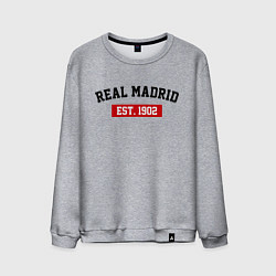 Мужской свитшот FC Real Madrid Est. 1902