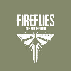 Свитшот хлопковый мужской Fireflies: Look for the Light, цвет: авокадо — фото 2