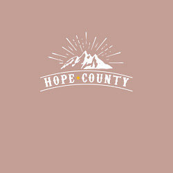 Свитшот хлопковый мужской Hope Count: Mountain, цвет: пыльно-розовый — фото 2