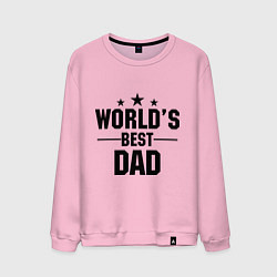 Мужской свитшот Worlds best DADDY