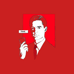 Свитшот хлопковый мужской Diane Call, цвет: красный — фото 2