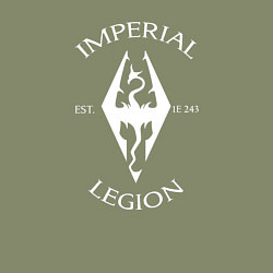 Свитшот хлопковый мужской TES: Imperial Legion, цвет: авокадо — фото 2