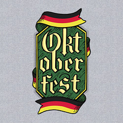 Свитшот хлопковый мужской Oktoberfest Germany, цвет: меланж — фото 2