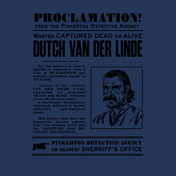 Свитшот хлопковый мужской RDR II: Proclamation, цвет: тёмно-синий — фото 2