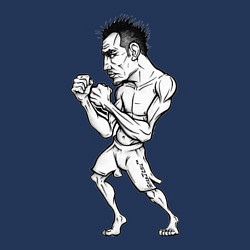 Свитшот хлопковый мужской Tony Ferguson art, цвет: тёмно-синий — фото 2