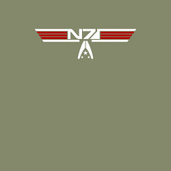 Свитшот хлопковый мужской Alt N7 Wings, цвет: авокадо — фото 2