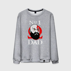 Мужской свитшот Dad Kratos