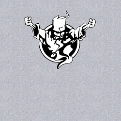 Свитшот хлопковый мужской Thunderdome logo, цвет: меланж — фото 2