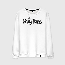 Свитшот хлопковый мужской SALLY FACE, цвет: белый