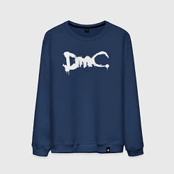Свитшот хлопковый мужской DMC, цвет: тёмно-синий