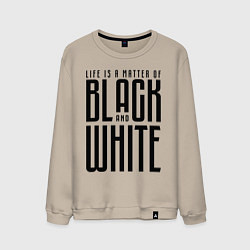 Мужской свитшот Juventus: Black & White