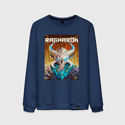 Свитшот хлопковый мужской Fortnite: Ragnarok, цвет: тёмно-синий