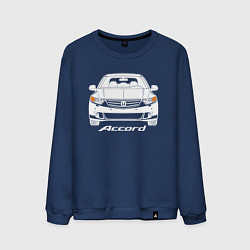 Свитшот хлопковый мужской Honda Accord 8, цвет: тёмно-синий