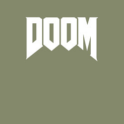 Свитшот хлопковый мужской DOOM, цвет: авокадо — фото 2