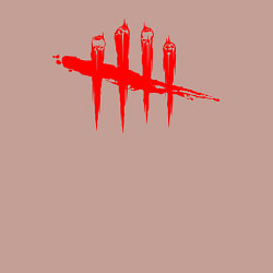 Свитшот хлопковый мужской DEAD BY DAYLIGHT, цвет: пыльно-розовый — фото 2