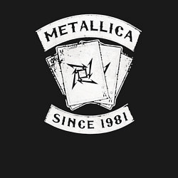 Свитшот хлопковый мужской Metallica Since 1981, цвет: черный — фото 2