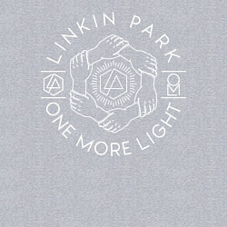 Свитшот хлопковый мужской Linkin Park: One More Light, цвет: меланж — фото 2