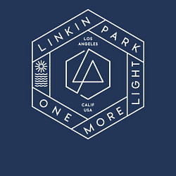 Свитшот хлопковый мужской Linkin Park: One More Light, цвет: тёмно-синий — фото 2