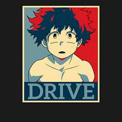 Свитшот хлопковый мужской My Hero Academia Drive, цвет: черный — фото 2