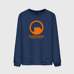 Мужской свитшот Black Mesa: Research Facility