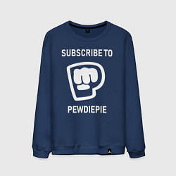 Мужской свитшот Subscribe to PewDiePie