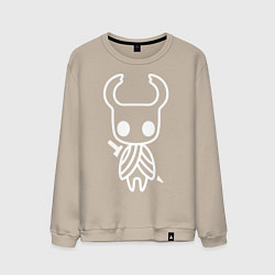 Свитшот хлопковый мужской Hollow Knight: Minimalism, цвет: миндальный
