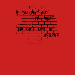 Свитшот хлопковый мужской Pink Floyd, цвет: красный — фото 2