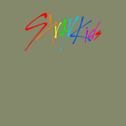 Свитшот хлопковый мужской STRAY KIDS АВТОГРАФЫ, цвет: авокадо — фото 2