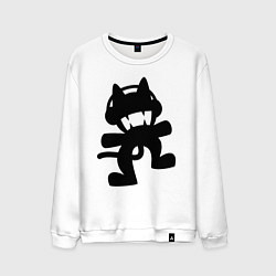 Свитшот хлопковый мужской MONSTERCAT, цвет: белый
