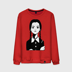 Мужской свитшот Wednesday Addams