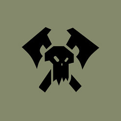 Свитшот хлопковый мужской Орки (Orks), цвет: авокадо — фото 2