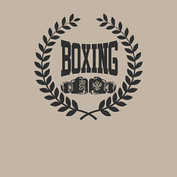 Свитшот хлопковый мужской Russian boxing, цвет: миндальный — фото 2