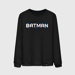 Свитшот хлопковый мужской Batman, цвет: черный
