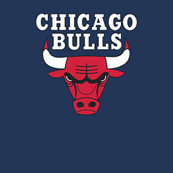 Свитшот хлопковый мужской CHICAGO BULLS, цвет: тёмно-синий — фото 2