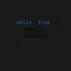 Свитшот хлопковый мужской Code - sleep, цвет: черный — фото 2